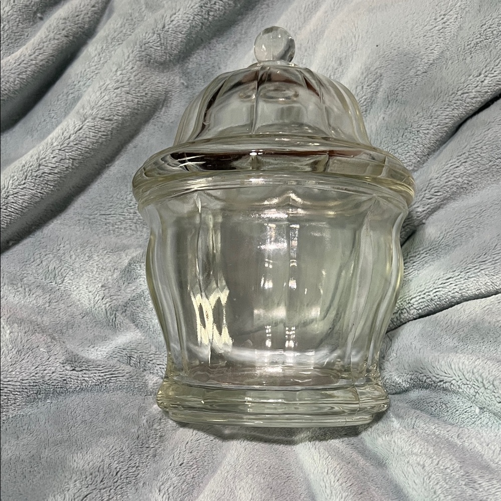 Vintage Indiana Glass Apothecary Jar